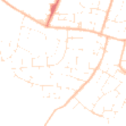 Daytime road noise heatmap for BS14 0EF