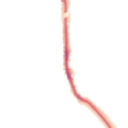 Night-time road noise heatmap for BS14 0PS