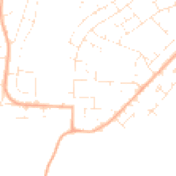 Daytime road noise heatmap for BS14 8AB