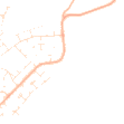 Daytime road noise heatmap for BS14 8NS