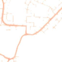 Daytime road noise heatmap for BS14 8SW