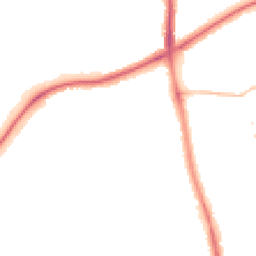 Night-time road noise heatmap for BS14 9AZ