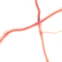Night-time road noise heatmap for BS14 9DN