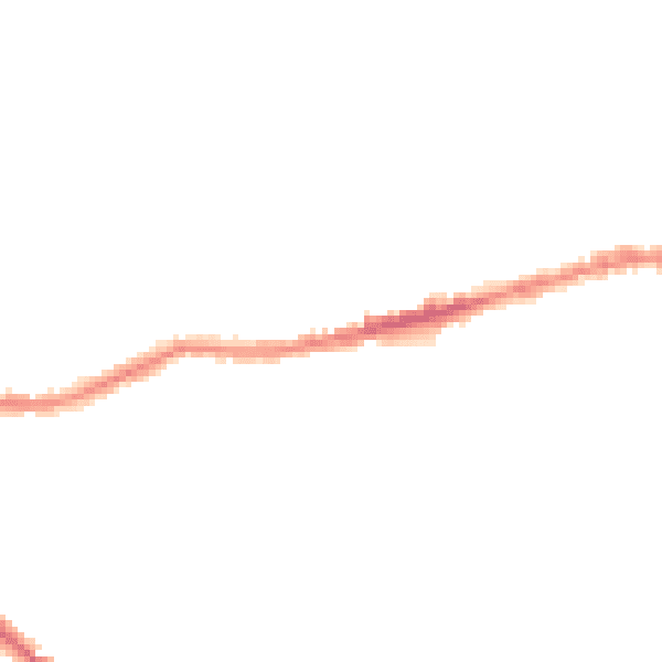 Night-time road noise heatmap for BS15 1BH