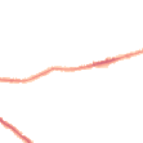 Night-time road noise heatmap for BS15 1BJ