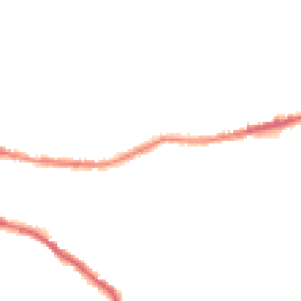 Night-time road noise heatmap for BS15 1BP