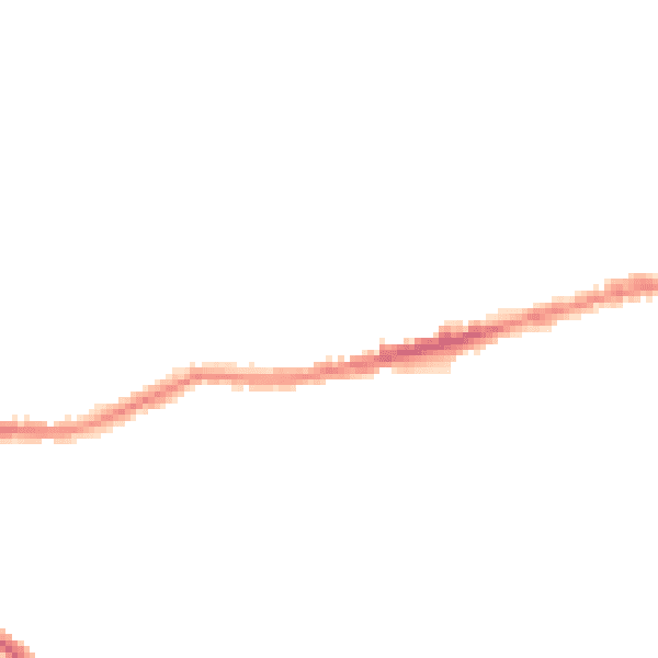 Night-time road noise heatmap for BS15 1DA