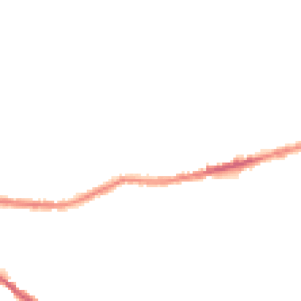 Night-time road noise heatmap for BS15 1DD