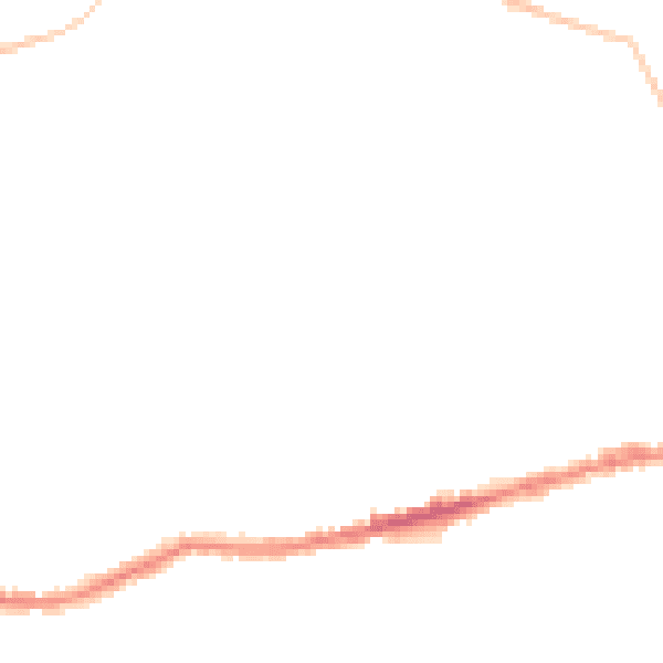 Night-time road noise heatmap for BS15 1DP