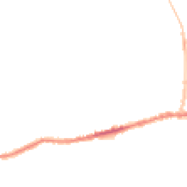 Night-time road noise heatmap for BS15 1DQ
