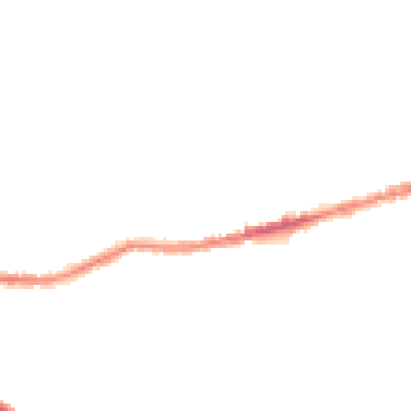 Night-time road noise heatmap for BS15 1DS