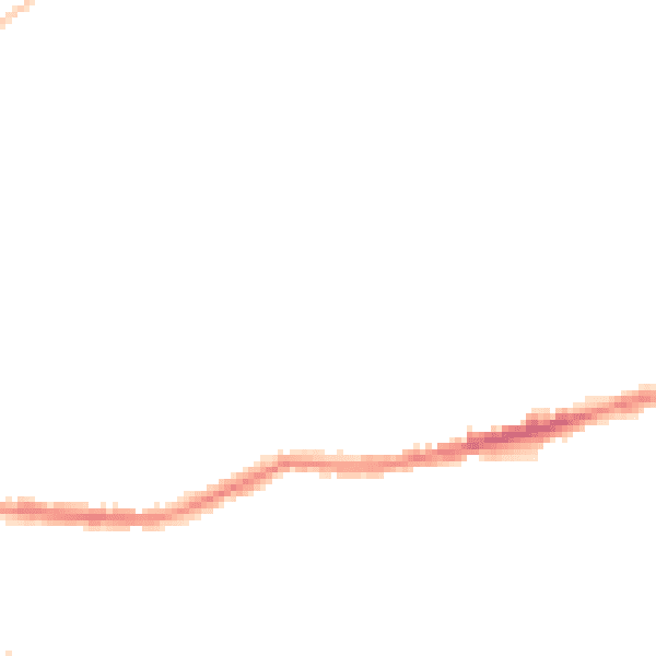 Night-time road noise heatmap for BS15 1DU