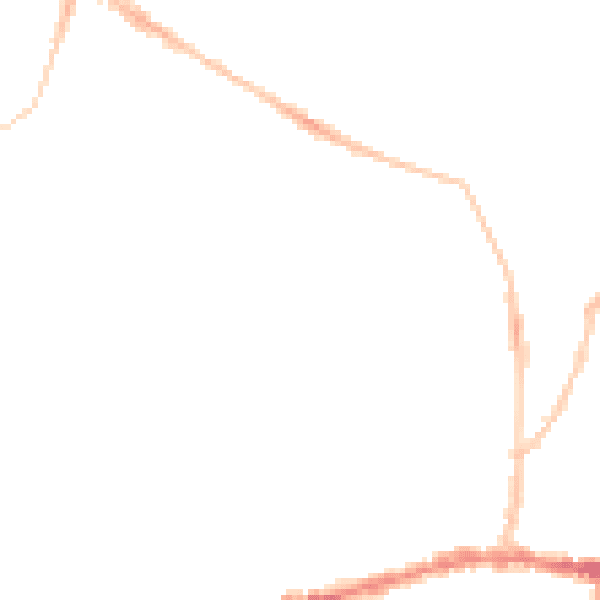 Night-time road noise heatmap for BS15 1ND