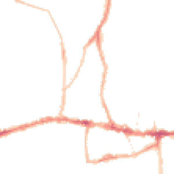 Night-time road noise heatmap for BS15 1SB