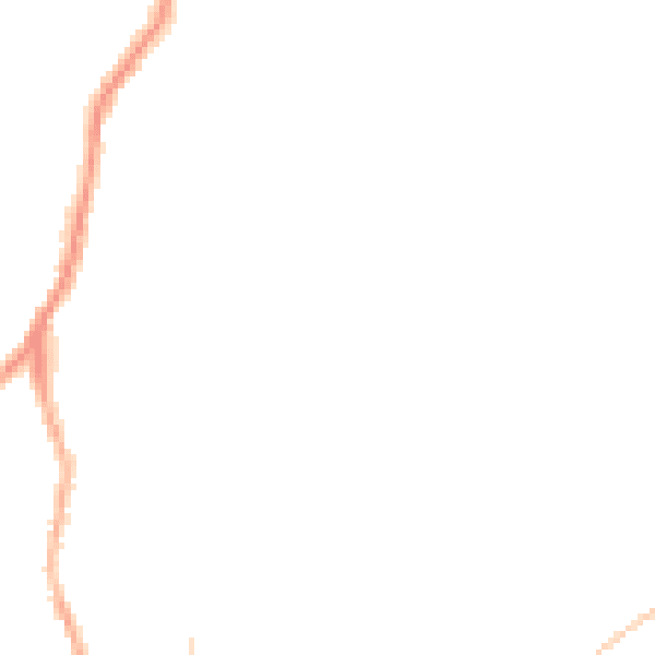 Night-time road noise heatmap for BS15 1UP