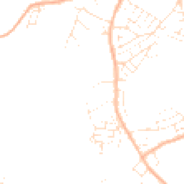 Daytime road noise heatmap for BS15 3JR