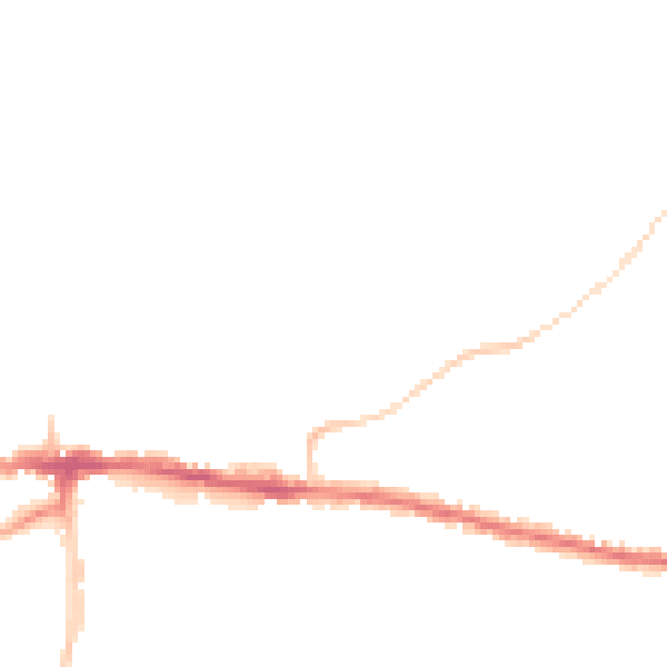 Night-time road noise heatmap for BS15 4EF