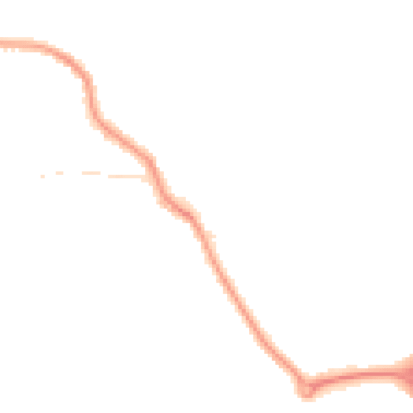 Night-time road noise heatmap for BS15 4FN