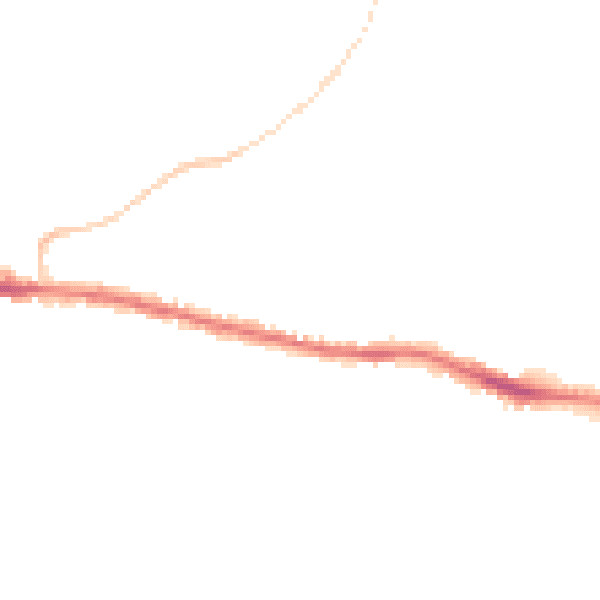 Night-time road noise heatmap for BS15 4JE