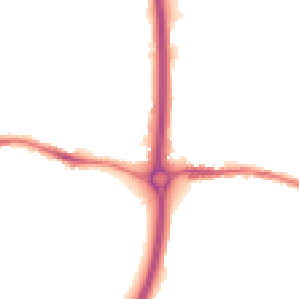 Night-time road noise heatmap for BS15 4JP