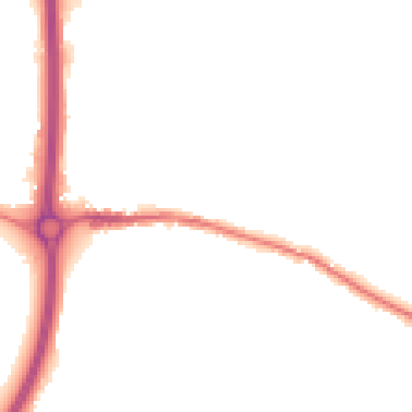 Night-time road noise heatmap for BS15 4NH