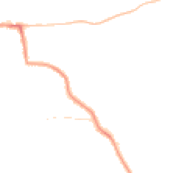 Night-time road noise heatmap for BS15 4XS