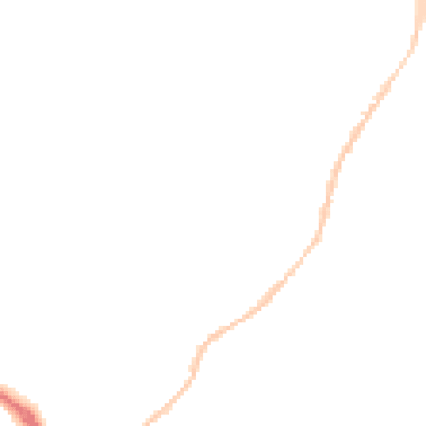 Night-time road noise heatmap for BS15 8EP
