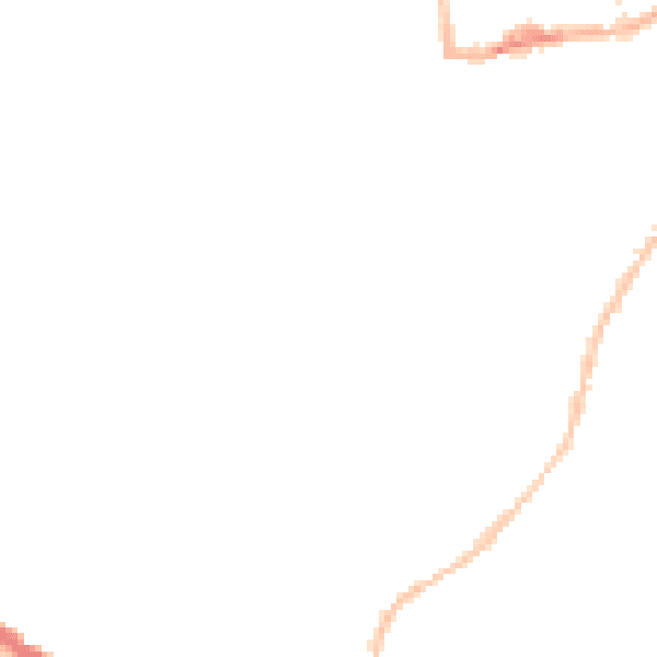 Night-time road noise heatmap for BS15 8JY