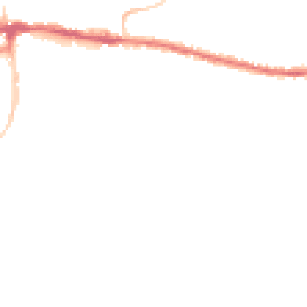 Night-time road noise heatmap for BS15 9UY