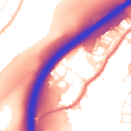 Daytime road noise heatmap for BS16 1AD