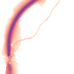 Night-time road noise heatmap for BS16 1AR