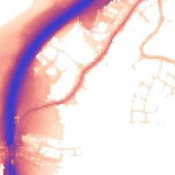 Daytime road noise heatmap for BS16 1AX
