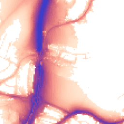 Daytime road noise heatmap for BS16 1BH