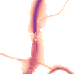Night-time road noise heatmap for BS16 1BQ