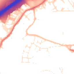 Daytime road noise heatmap for BS16 1DF