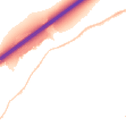 Night-time road noise heatmap for BS16 1DJ