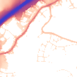 Daytime road noise heatmap for BS16 1DQ