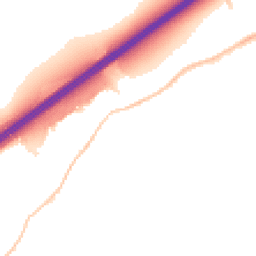 Night-time road noise heatmap for BS16 1DS