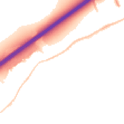Night-time road noise heatmap for BS16 1EA