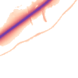 Night-time road noise heatmap for BS16 1HH