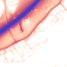 Daytime road noise heatmap for BS16 1HZ