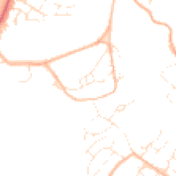 Daytime road noise heatmap for BS16 1LY