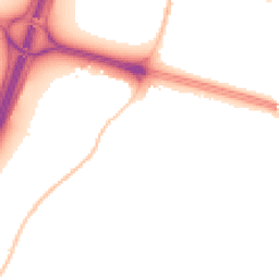 Night-time road noise heatmap for BS16 1PL