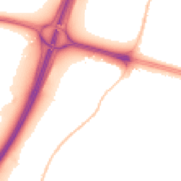 Night-time road noise heatmap for BS16 1QN