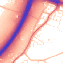 Daytime road noise heatmap for BS16 1QR