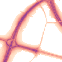 Night-time road noise heatmap for BS16 1RQ
