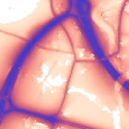 Daytime road noise heatmap for BS16 1RX