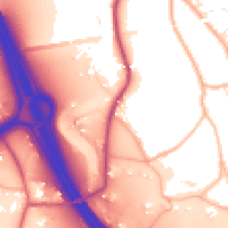 Daytime road noise heatmap for BS16 1SH