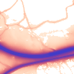 Daytime road noise heatmap for BS16 1ST