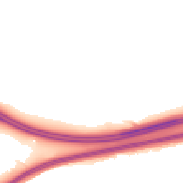 Night-time road noise heatmap for BS16 1ST